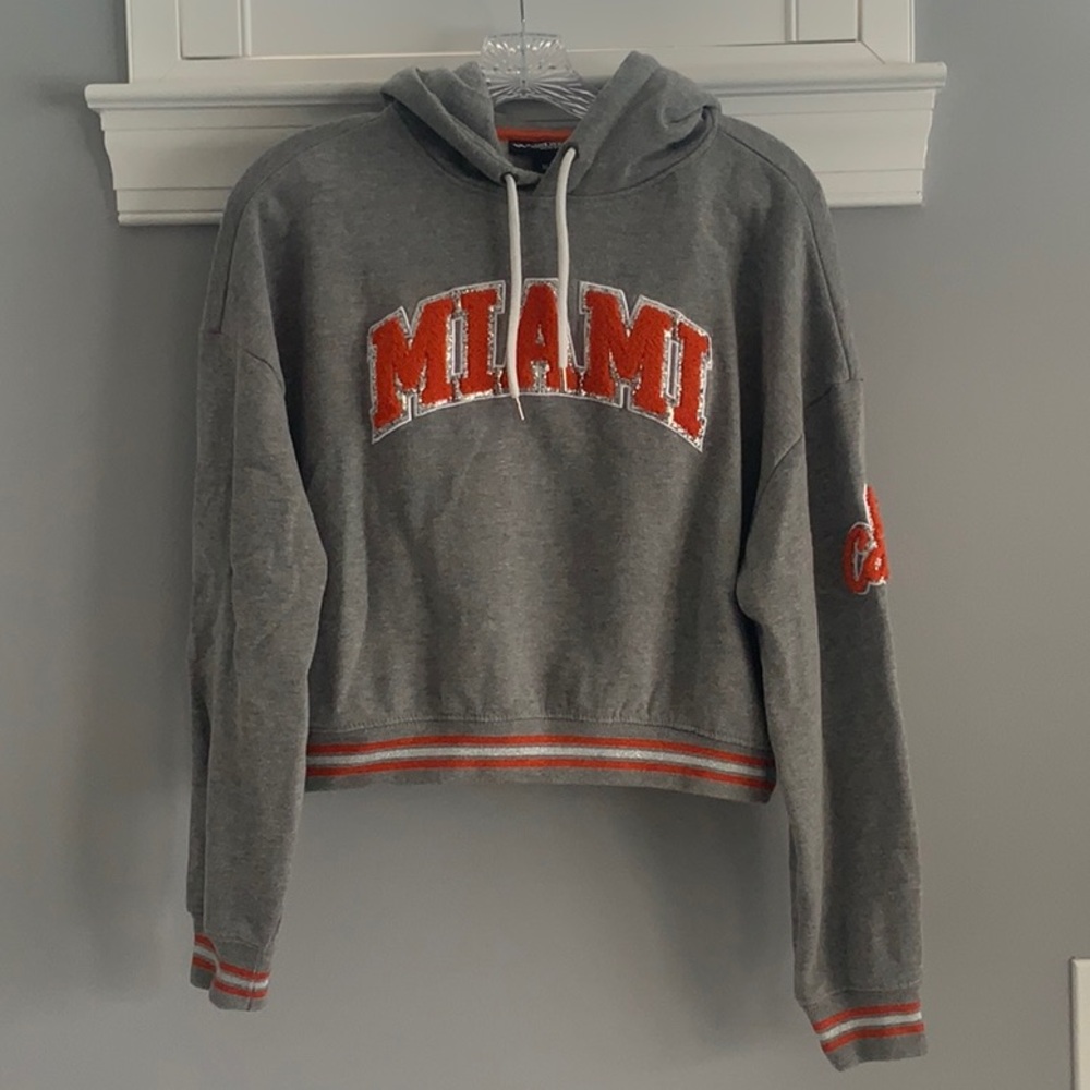 Cropped Miami hoodie
